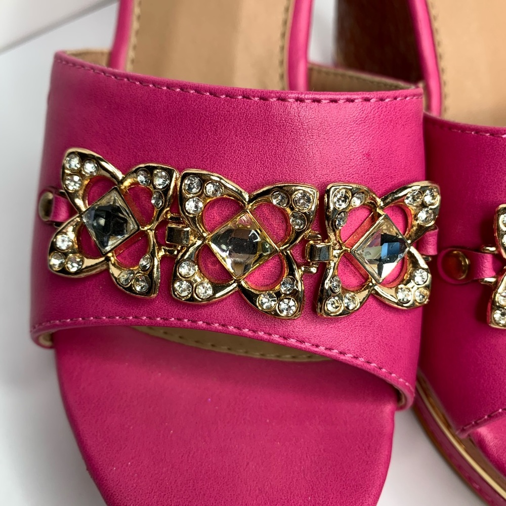 Pink Heels Size 5 1/2 - Picture 8 of 11